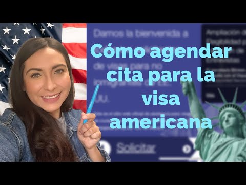 Agenda tu cita para visa de turista a Estados Unidos.